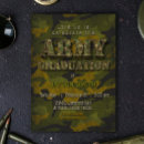 Search for camouflage graduation invitations Military