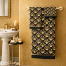 Search for art deco bath towels Geometric pattern
