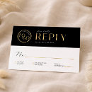 Search for black and gold foil invitations Grand opening