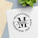 Search for round rubber stamps Stylish