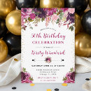 Search for summer 50th birthday invitations Elegant