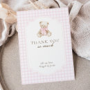 Search for pink gingham cards Mother to be