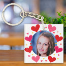 Search for double heart key rings Keepsake