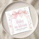 Search for pink floral napkins Baby in bloom