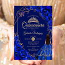 Search for gold and blue invitations Floral