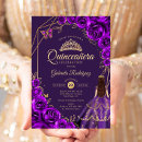 Search for purple and gold invitations Floral