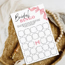 Search for bridal bingo Blush pink