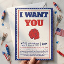 Search for funny 4th of july invitations Red white and blue