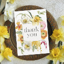 Search for daffodils thank you cards Botanical
