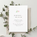 Search for black farewell party invitations Modern