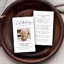 Search for in loving memory business cards Remembrance