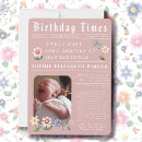 Search for vintage newspaper invitations Modern