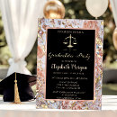 Search for marble graduation invitations Law school