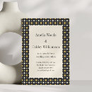 Search for geometric floral wedding invitations Elegant