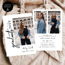 Search for 3 photo graduation invitations College