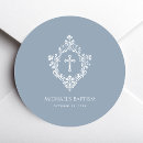 Search for baby baptism stickers White