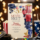 Search for film birthday invitations Popcorn