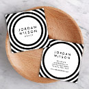Search for round square business cards Geometric