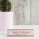 Search for pink name plates Minimal