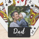 Search for papa playing cards Typography