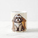 Search for shih tzu mugs Cartoon dog
