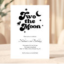 Search for two the moon birthday invitations 2nd