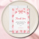 Search for strawberry thank you cards Someone berry sweet
