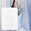 Search for website wedding invitations Blue and white
