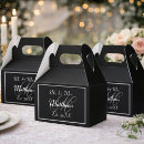 Search for bride and groom favour boxes Monogrammed