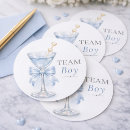 Search for baby shower games stickers Boy or girl