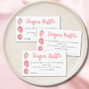 Search for diaper raffle enclosure cards Pink