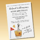 Search for stylish 40th birthday invitations Adult birthday party