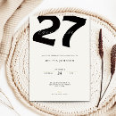 Search for twenty seventh birthday invitations Elegant