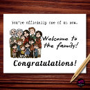 Search for new family member cards Welcome to the family