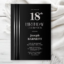 Search for 18 year old birthday invitations Silver