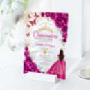 Search for fuchsia quinceanera invitations 15th birthday