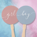 Search for game hand fans Gender reveal