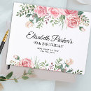 Search for birthday guest books Watercolor
