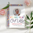 Search for rainbow birthday invitations Girl