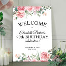 Search for 90th birthday posters Feminine