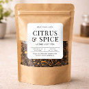 Search for tea labels Black and white