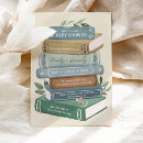 Search for 5x7 book lovers invitations Once upon a time