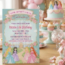 Search for once upon a time 1st birthday invitations Girl