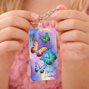 Search for butterflys key rings Girl