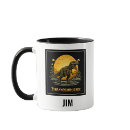 Search for prehistoric art mugs T rex