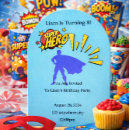 Search for superman comics invitations Boy