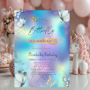 Search for blue butterfly birthday invitations Butterflies