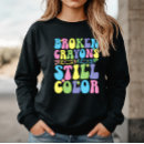 Search for broken crayons still color Mental health awareness