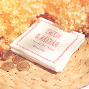 Search for vintage wedding napkins Bold
