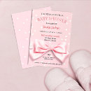 Search for polka dot bow invitations For her
